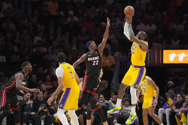 NBA: Los Angeles Lakers at Miami Heat
