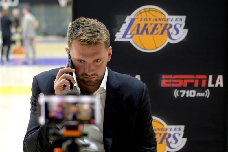Lakers NBA: Luka Doncic Press Conference