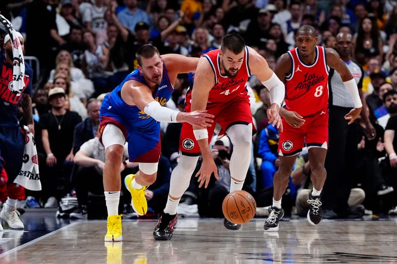 NBA: Playoffs-Los Angeles Clippers at Denver Nuggets