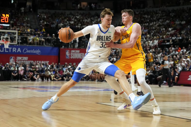 Lakers Insider Predicts Odd Man Out of 10 Man Rotation After Major Acquisition 4 NBA: Summer League-Los Angeles Lakers at Dallas Mavericks