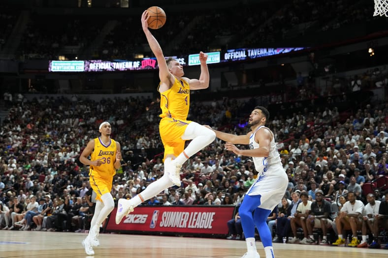 Lakers Insider Predicts Odd Man Out of 10 Man Rotation After Major Acquisition 3 NBA: Summer League-Los Angeles Lakers at Dallas Mavericks
