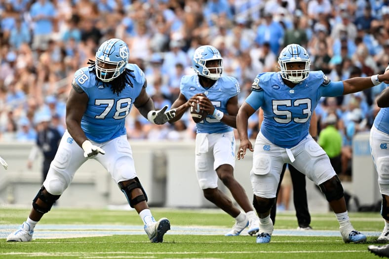 NCAA Football: Charlotte at North Carolina
