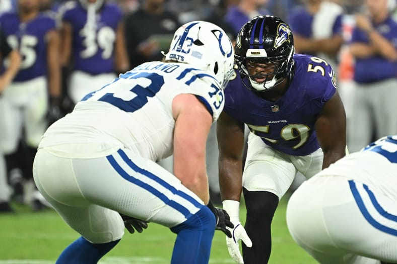 NFL: Indianapolis Colts at Baltimore Ravens