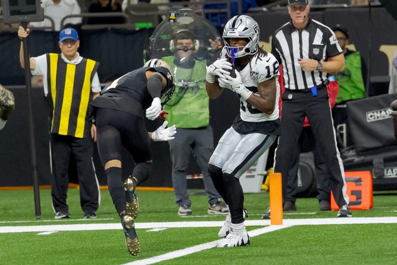 NFL: Las Vegas Raiders at New Orleans Saints