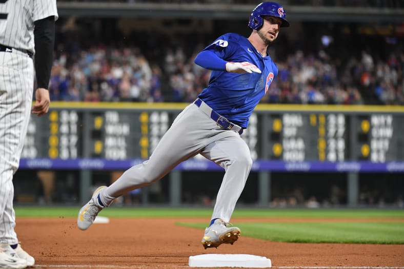 MLB: Chicago Cubs at Colorado Rockies