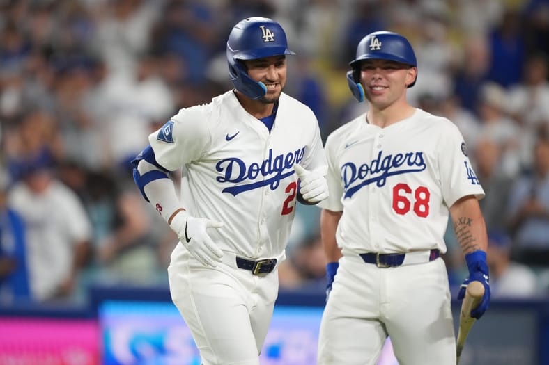 MLB: Cincinnati Reds at Los Angeles Dodgers
