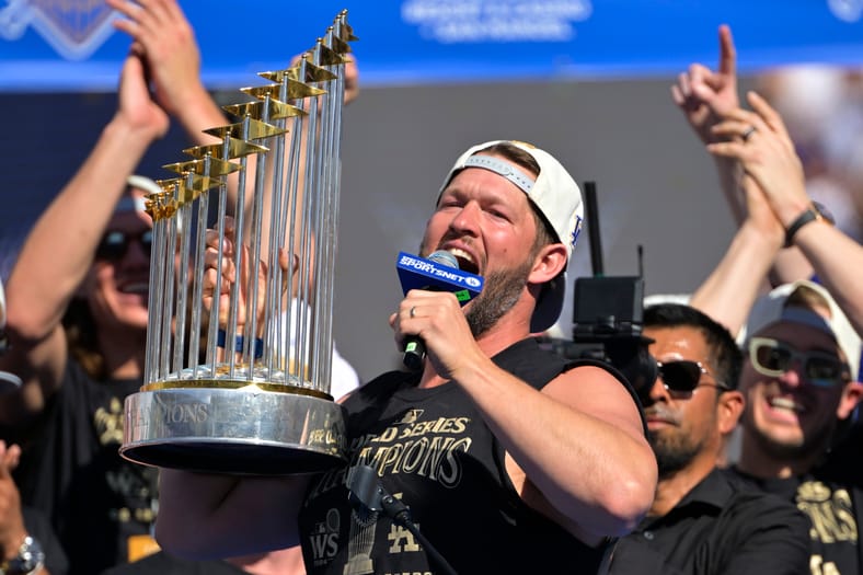 MLB: Los Angeles Dodgers-Championship Celebration