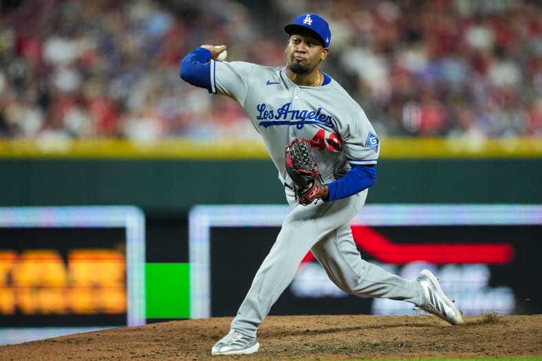 MLB: Los Angeles Dodgers at Cincinnati Reds