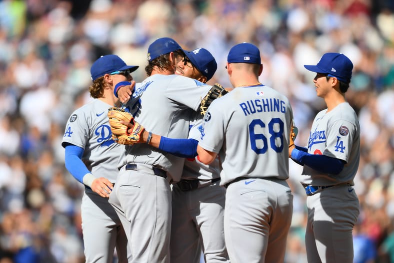 Dodgers Officially Reveal Game 1 Starter for Wild Card Series vs. Reds 3 MLB: Los Angeles Dodgers at Seattle Mariners