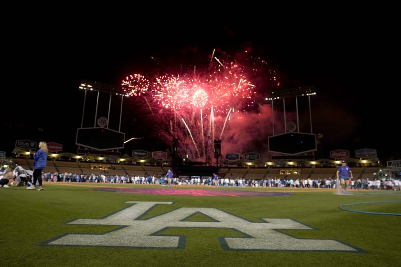 MLB: San Diego Padres at Los Angeles Dodgers