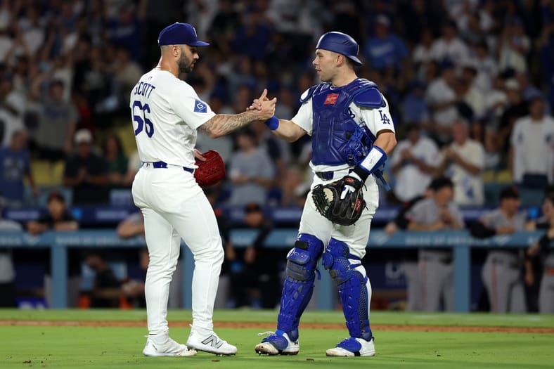 MLB: San Francisco Giants at Los Angeles Dodgers