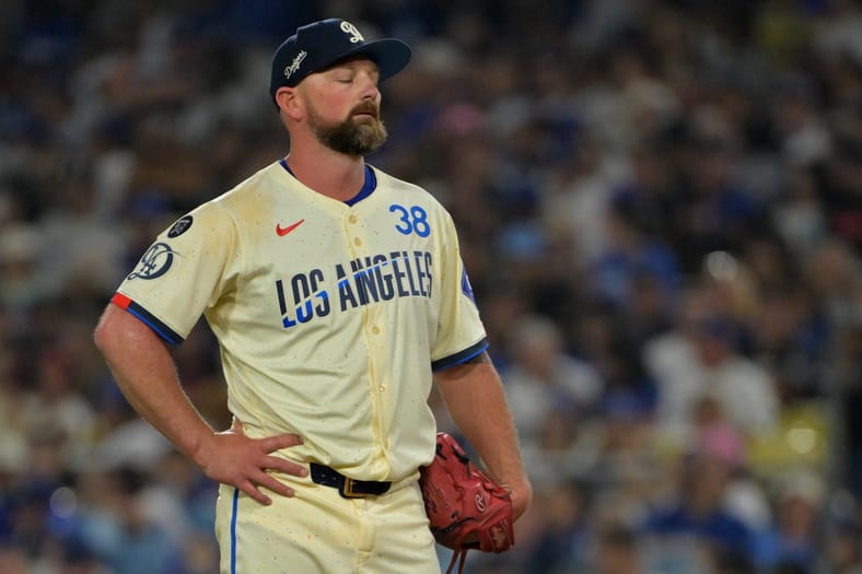 MLB: San Francisco Giants at Los Angeles Dodgers