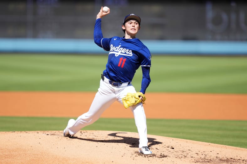 MLB: Toronto Blue Jays at Los Angeles Dodgers