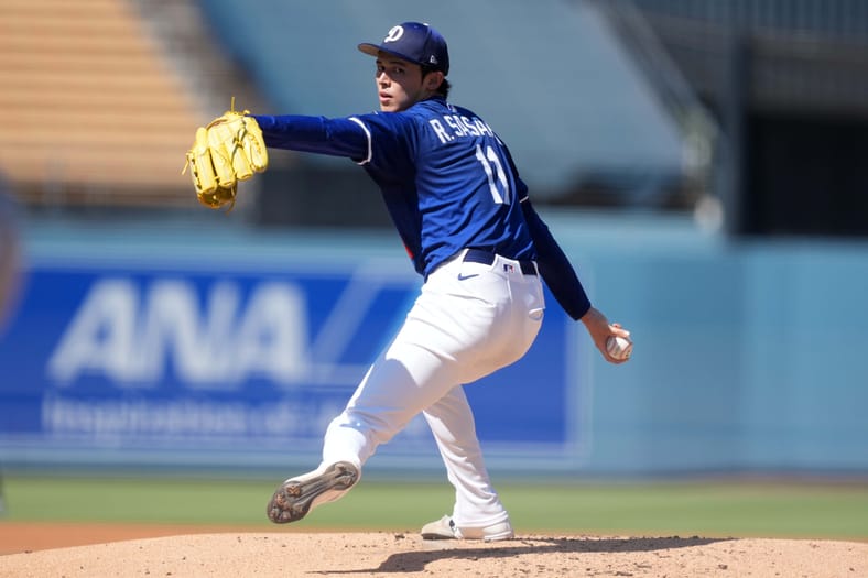 MLB: Toronto Blue Jays at Los Angeles Dodgers