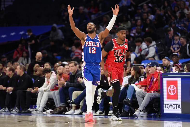 NBA: Chicago Bulls at Philadelphia 76ers