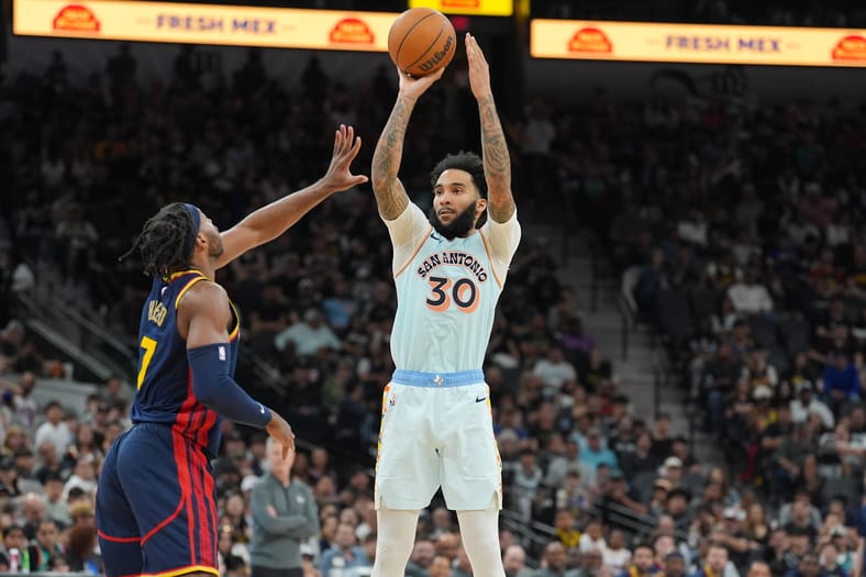 NBA: Golden State Warriors at San Antonio Spurs