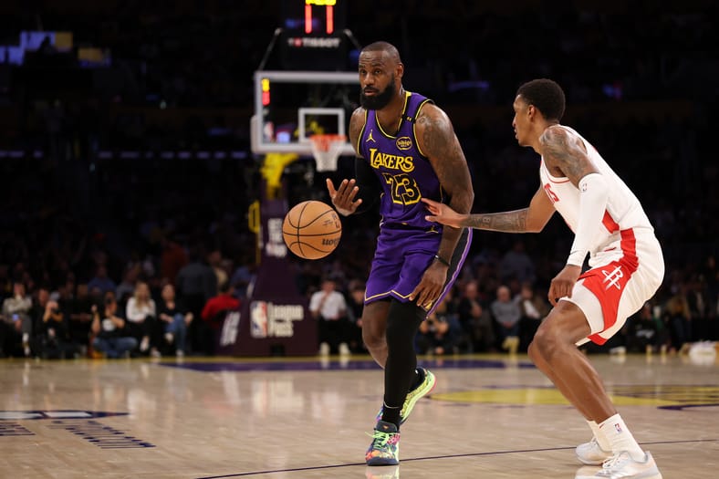 NBA: Houston Rockets at Los Angeles Lakers