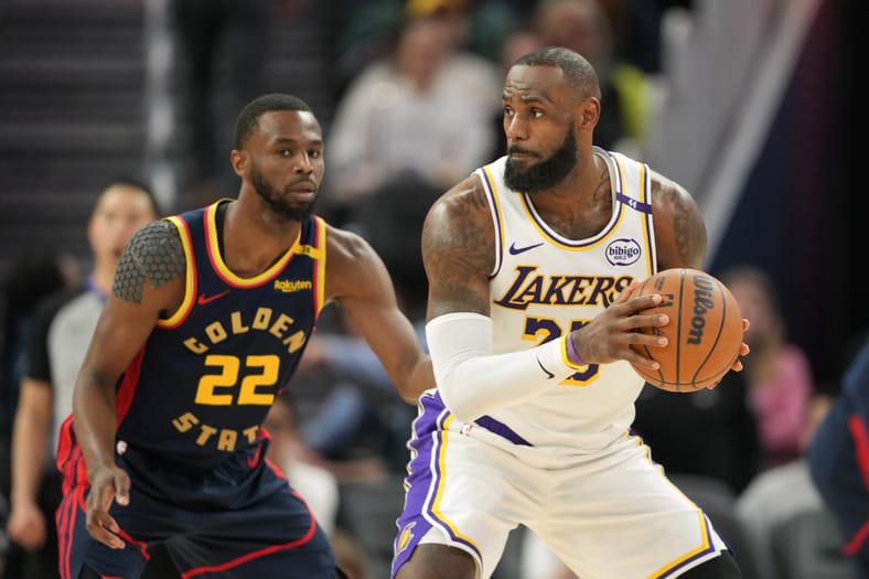 NBA: Los Angeles Lakers at Golden State Warriors