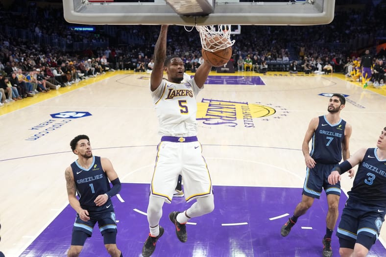 NBA: Memphis Grizzlies at Los Angeles Lakers