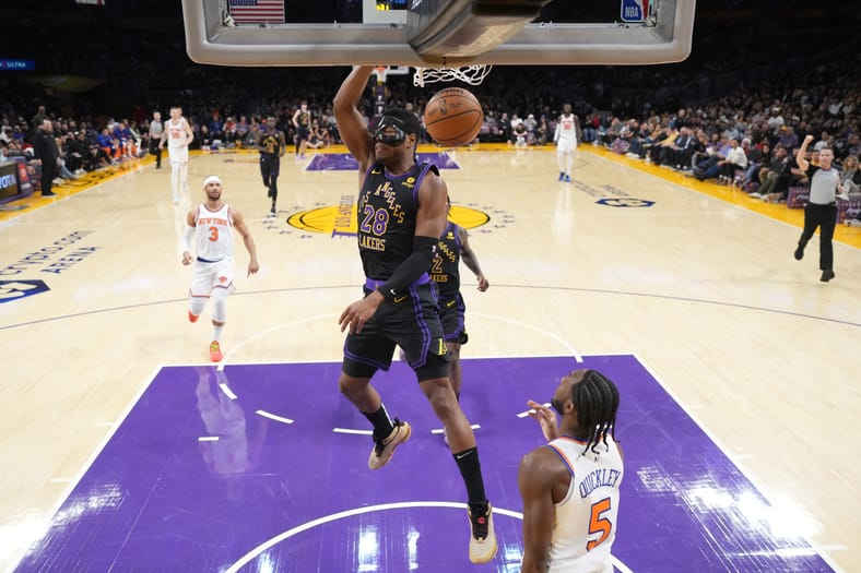 Latest Lakers Trade Rumors Adds Effiency Monster To LAs Frontcourt 4 NBA: New York Knicks at Los Angeles Lakers