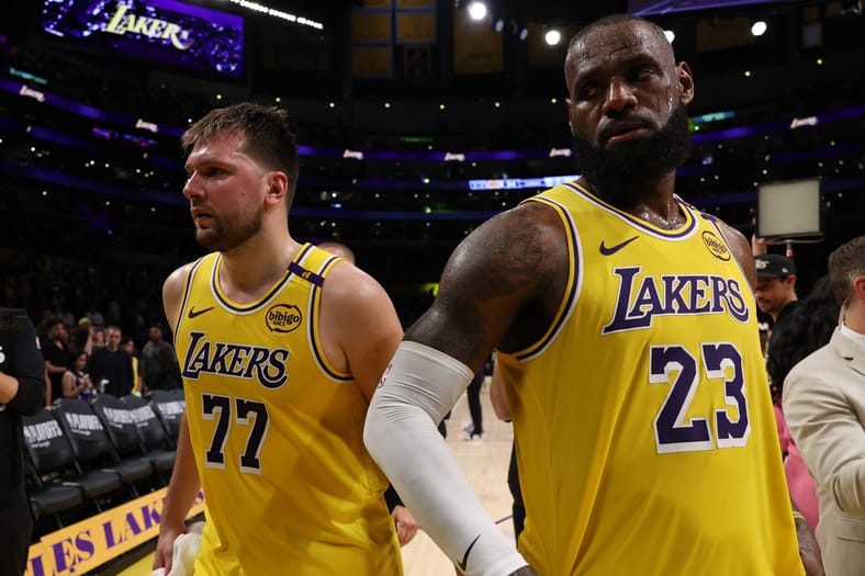 Uncertainty Now Building, LeBron James’ Lakers Future in Spotlight as Opener Looms 3 NBA: Playoffs-Minnesota Timberwolves at Los Angeles Lakers