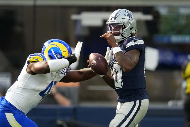NFL: Dallas Cowboys at Los Angeles Rams