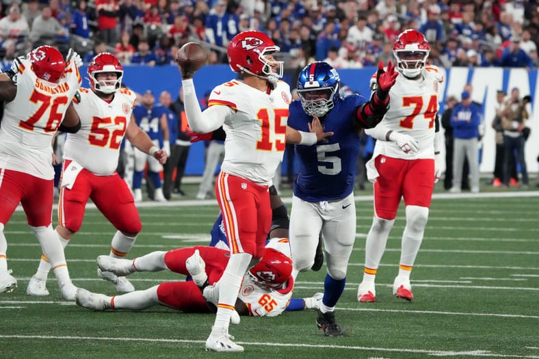 NFL: Kansas City Chiefs at New York Giants