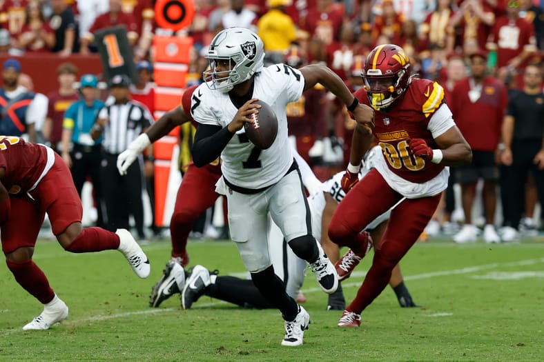 NFL: Las Vegas Raiders at Washington Commanders