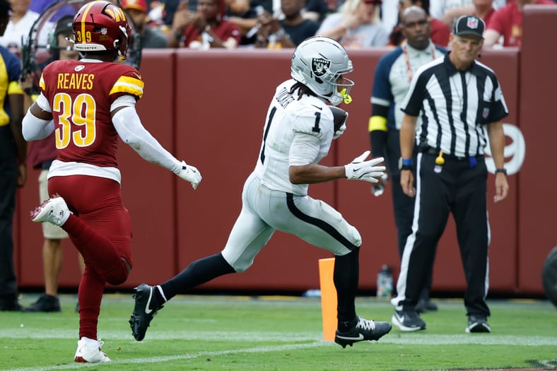 NFL: Las Vegas Raiders at Washington Commanders