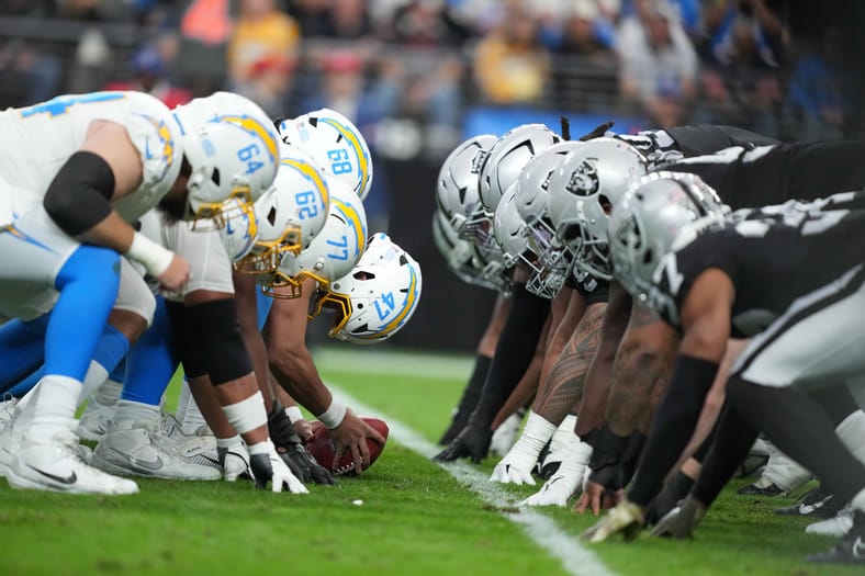 NFL: Los Angeles Chargers at Las Vegas Raiders