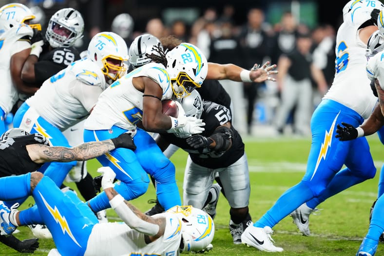 NFL: Los Angeles Chargers at Las Vegas Raiders