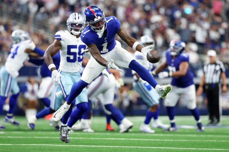 NFL: New York Giants at Dallas Cowboys Malik Nabers

