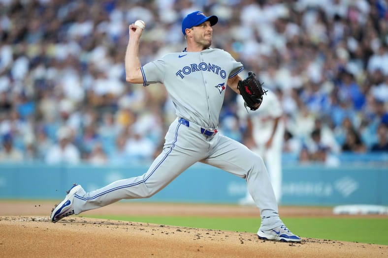 MLB: Toronto Blue Jays at Los Angeles Dodgers