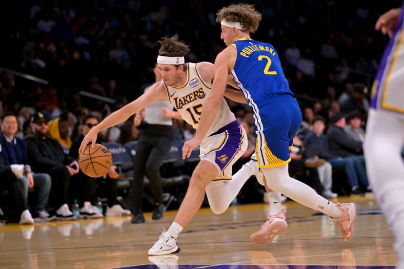 NBA: Preseason-Golden State Warriors at Los Angeles Lakers