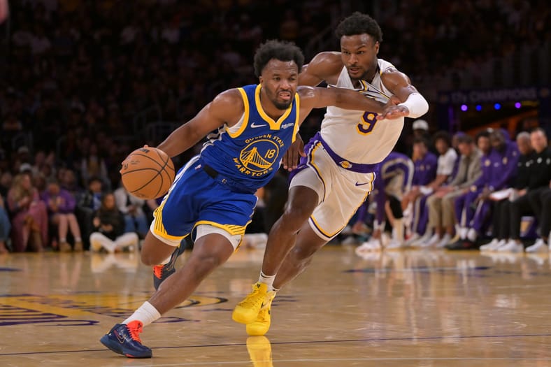 NBA: Preseason-Golden State Warriors at Los Angeles Lakers