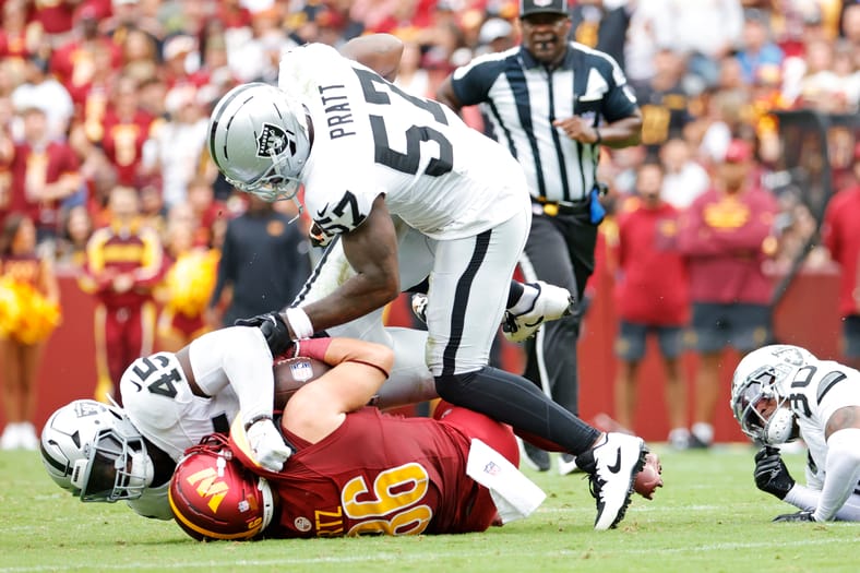 NFL: Las Vegas Raiders at Washington Commanders