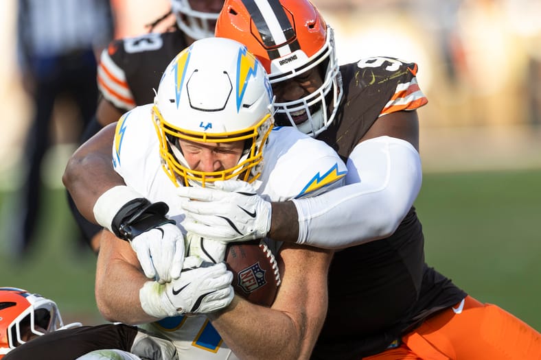 NFL: Los Angeles Chargers at Cleveland Browns