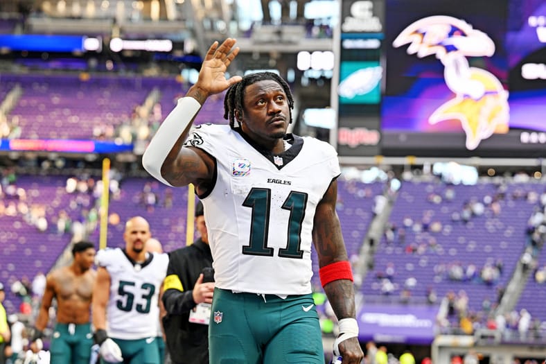 NFL: Philadelphia Eagles at Minnesota Vikings AJ Brown