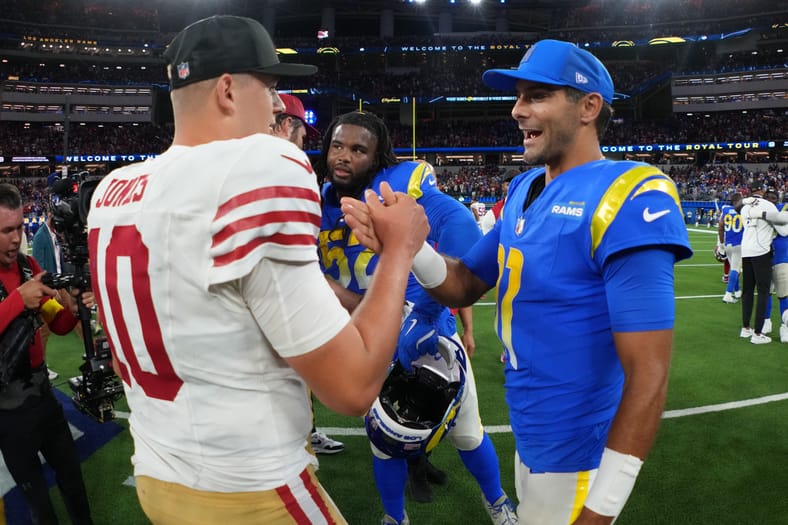 NFL: San Francisco 49ers at Los Angeles Rams