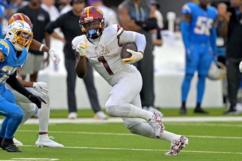 NFL: Washington Commanders at Los Angeles Chargers Deebo Samuel
