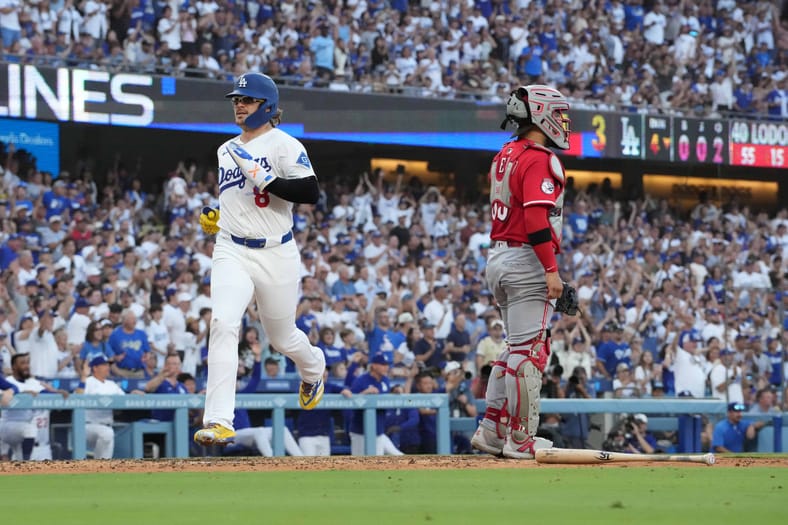 MLB: Cincinnati Reds at Los Angeles Dodgers