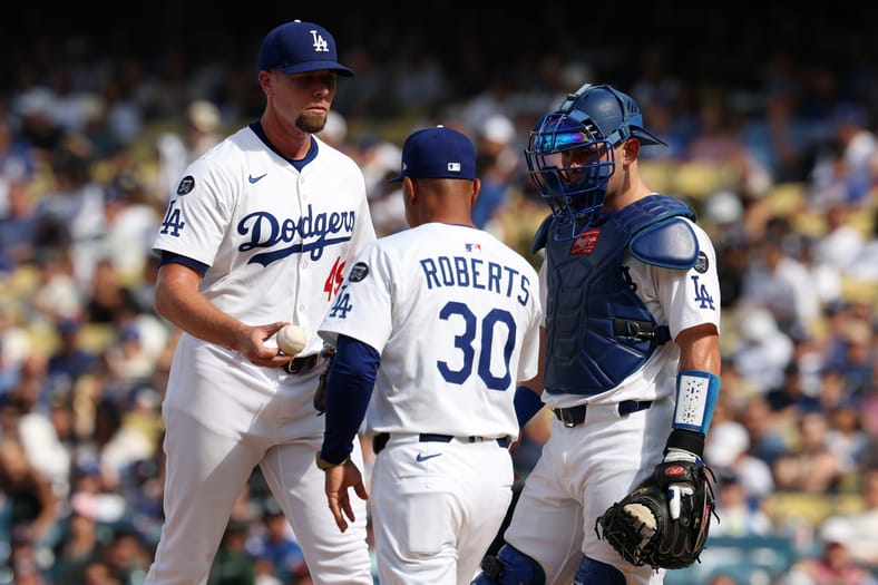 MLB: San Francisco Giants at Los Angeles Dodgers