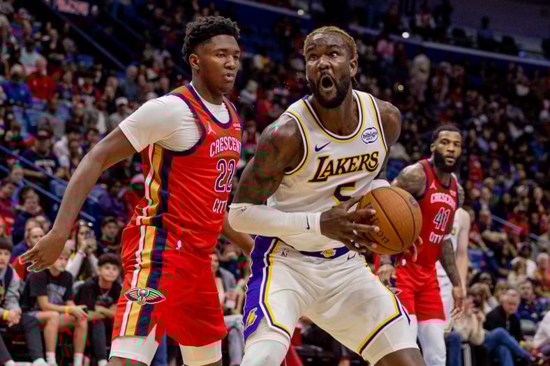 NBA: Los Angeles Lakers at New Orleans Pelicans