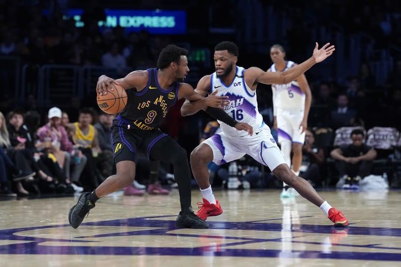 NBA: Utah Jazz at Los Angeles Lakers