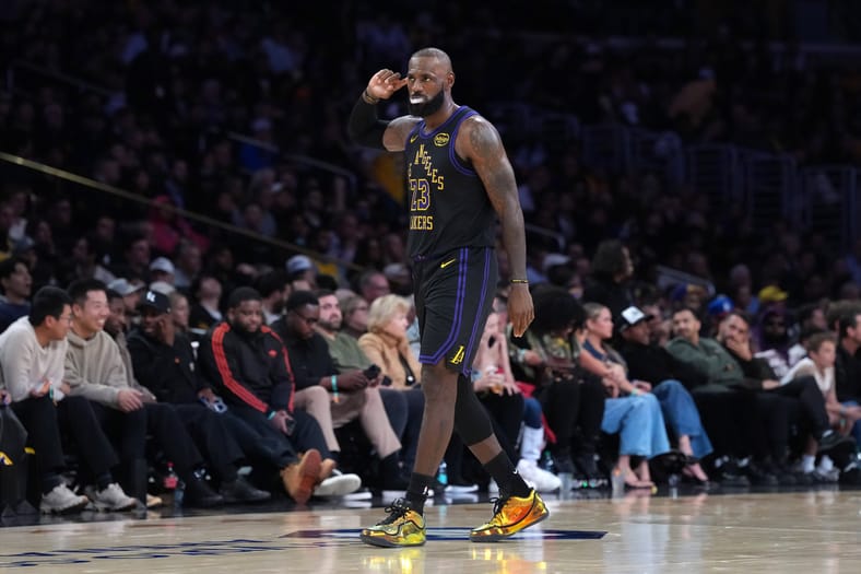 NBA: Utah Jazz at Los Angeles Lakers