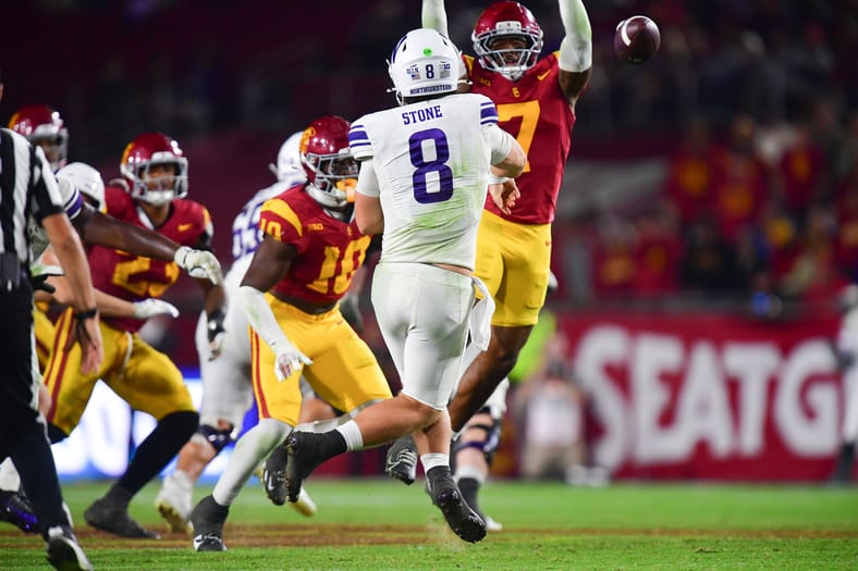 NCAA Football: Northwestern at USC Trojans