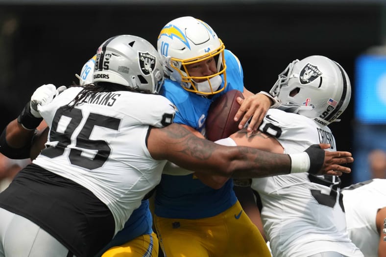 NFL: Las Vegas Raiders at Los Angeles Chargers