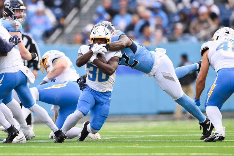 NFL: Los Angeles Chargers at Tennessee Titans
