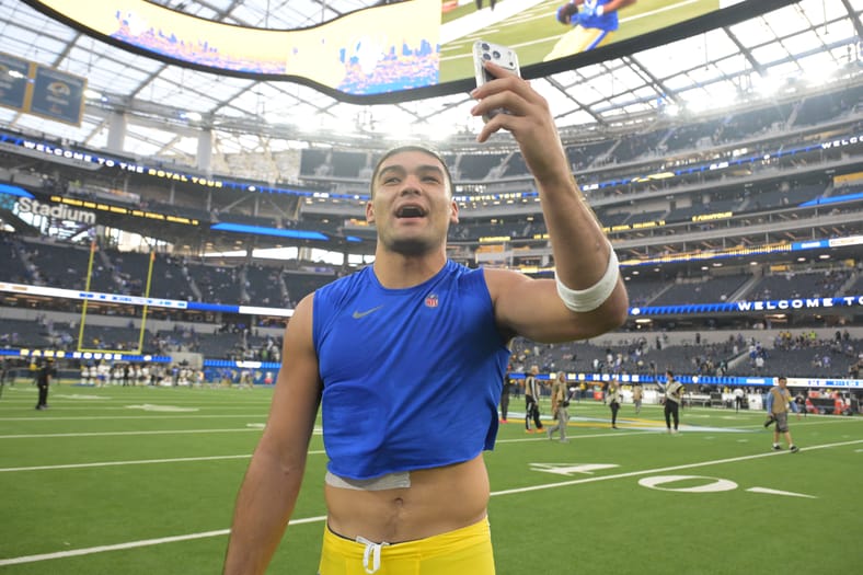 NFL: New Orleans Saints at Los Angeles Rams