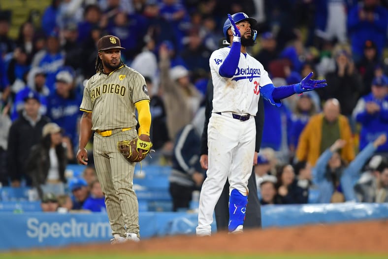 MLB: San Diego Padres at Los Angeles Dodgers